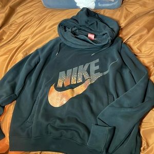 NIKE GOLD FOIL HOODIE